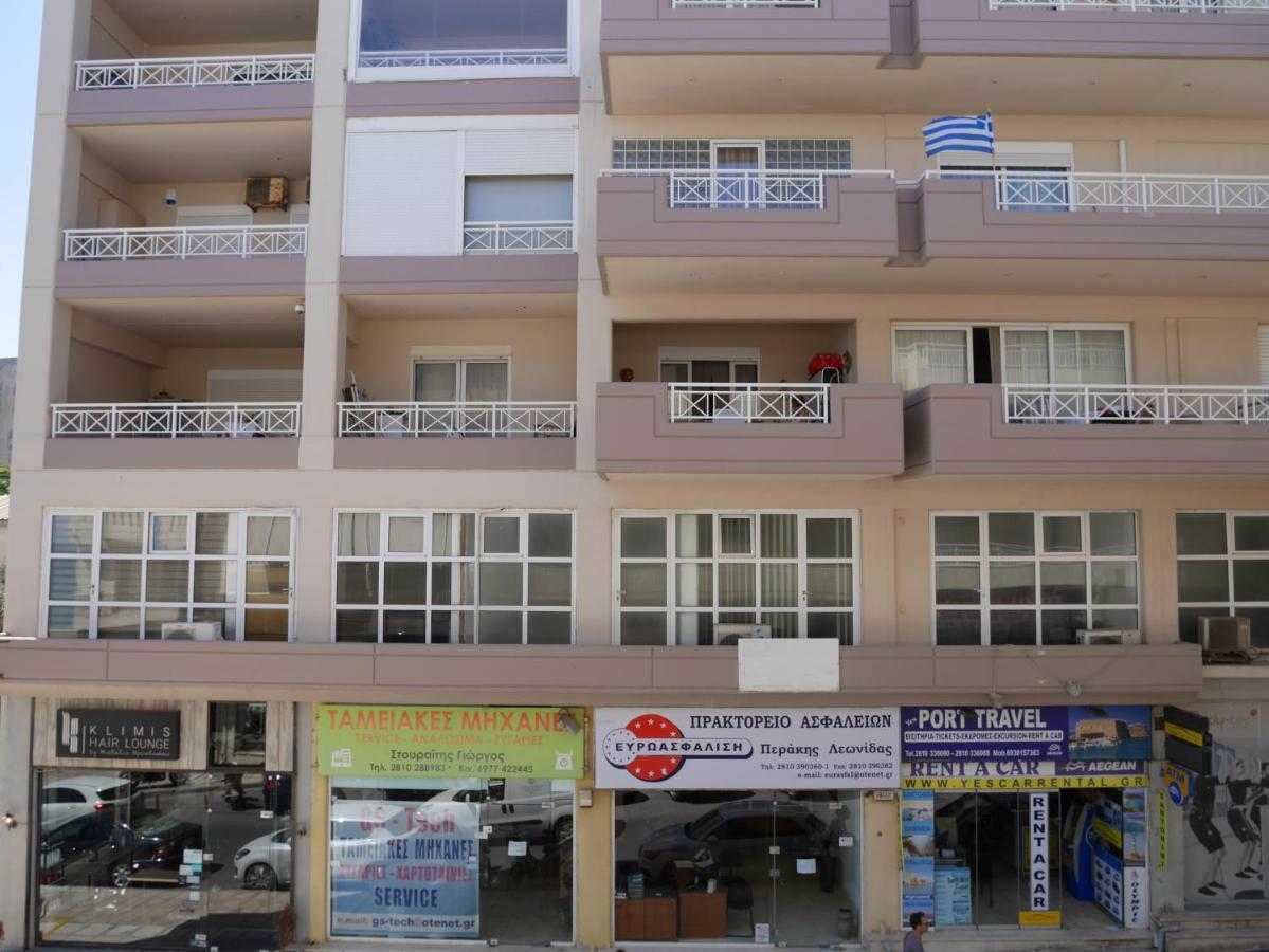 Porto Plaza City Center Apartment Ac/Wifi Iraklio Exterior foto